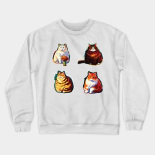 Painted Fat Cats Crewneck Sweatshirt